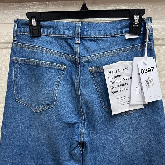 Boyish TheTOMMY Stretch Jeans Sz 27 Highrise Straight in BIG BLUE - Picture 6 of 10